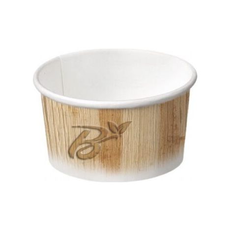 Pot à glace jetable 230 ml - 43 pièces - Ecobioshopping (1/2)