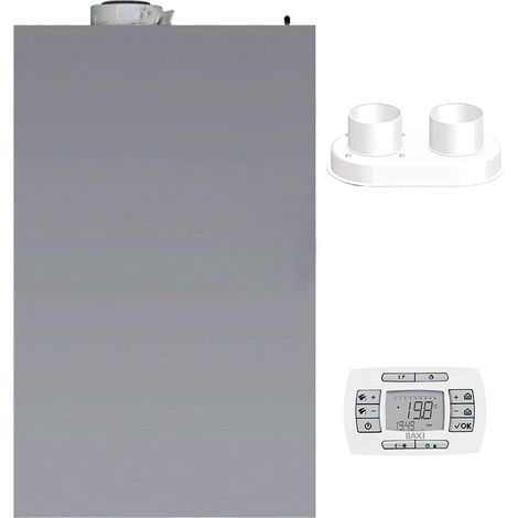 Baxi Luna Air 28 caldaia a condensazione da esterno o incasso con kit fumi sdoppiato  A7736262 (1/2)