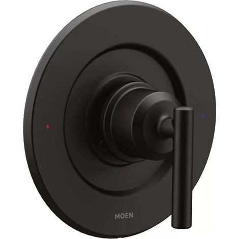 Moen UT2901BL Gibson M-CORE 3-Serie Einhebel-Duscharmatur-Set, Ventil erforderlich, Mattschwarz