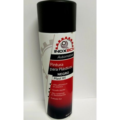 Spray Pintura negra especial parachoques,spolier o piezas de plastico 500 ml