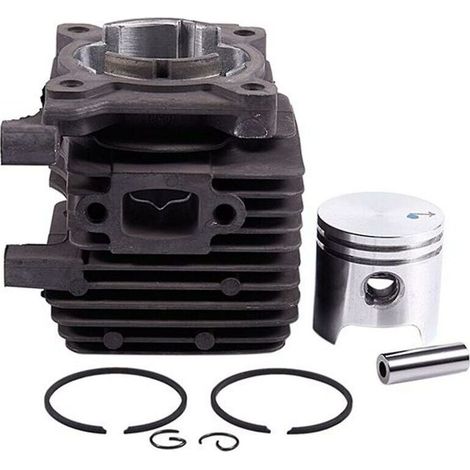 Accessoire pour débroussailleuse Cylindre Piston Kit 34mm Compatible avec Stihl Fs55 Fs45 Br45 Hl45 Tondeuse 4140 (1/5)