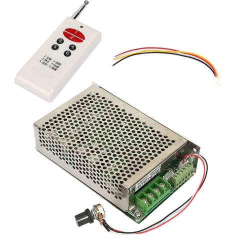 Drahtlose Fernbedienung für Drehzahlregler von Gleichstrommotoren 12V/24V/30V 30A für Vorwärts- und Rückwärtslauf (1/5)