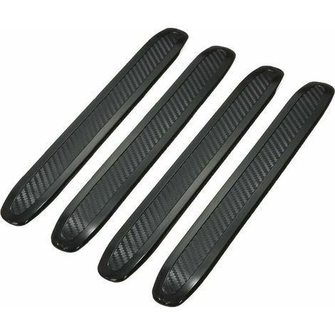 YMYNY 4 piezas Tira de goma universal para parachoques de coche, protección antirozaduras (1/4)