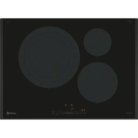 Piastra induzione balay 7400W antracite 71cm vitroceramica