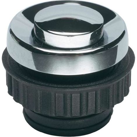 Grothe 62054 Tasto per campanello 1 parte Cromo 12 V/1,5 A