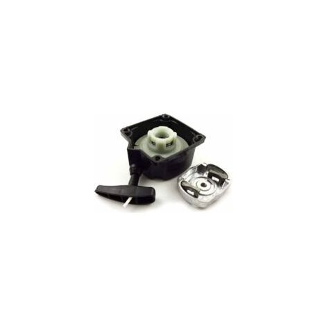 Avviatore semiautomatico per motore a benzina – Campana di azionamento per decespugliatore e trivella – Materiale plastico – Dimensioni 130 mm x 85 mm – Crezuo