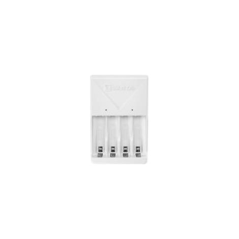 Caricabatterie Varta Plug bianco con 4 pile AA 2100mAh (1/2)