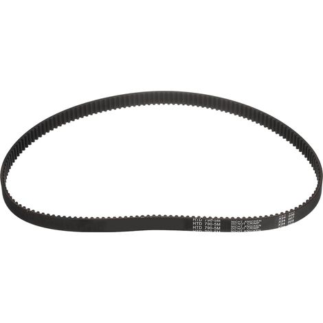 HTD-5M Rubber Timing Belt, 158 Tooth Closed Loop Synchronous Drive Belts for 3D Printer Pulleys, 790x15x3.6mm (Length x Width x Height) (1/5)
