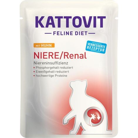 Kattovit  Nieren  85-g-Beutel – Huhn
