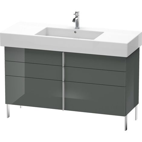 Meuble sous-vasque VERO 446x1200x581mm Gris Doloaveci brillant