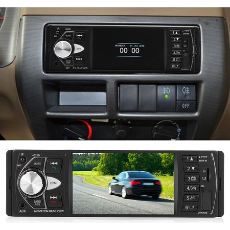 Autoradio MP5 FM mains libres 4,1 pouces avec microphone Bluetooth (1/5)