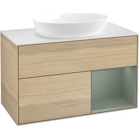 Villeroy & Boch FA21GMPC Meuble sous-lavabo Finion FA2 (1/2)