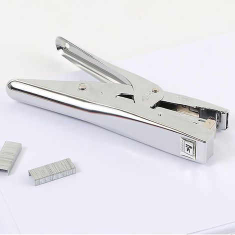 1 Agrafeuse Economy, Capacit 45 Feuilles, Compatible Avec Les Agrafes N10, Mtal / Plastique Abs, Profondeur D'insertion 45 Mm (1/5)