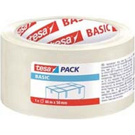 36PZ NASTRO IMBALLO PPL TRASPARENTE - mt.66 x mm.50h.