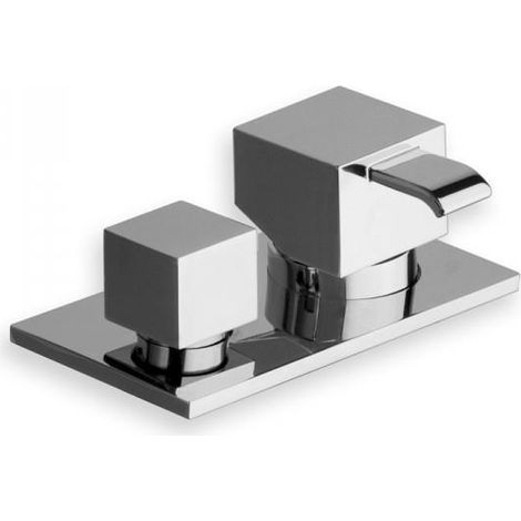 Mitigeur Bain douche sur gorge QUADRI - CRISTINA ONDYNA QM12951 (1/2)