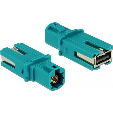 HF Adapter HSD Z Stecker  USB 2.0 Type A Buchse Delock
