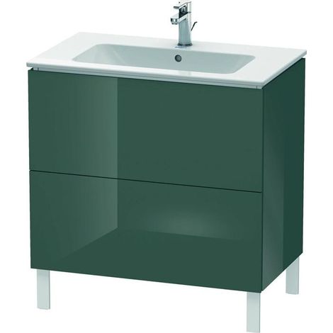 DU WTU stehend L-Cube 481x820x704mm 2 Auszüge, f.233683, dolomiti grey hgl. (1/5)