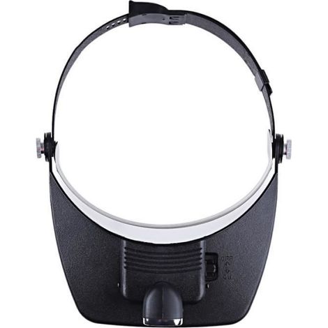 Lighted tête-porté Loupe avec LED Lampe Objectif 3D (1/4)