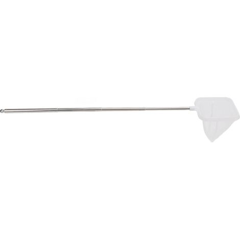 Épuisette à crevettes d'aquarium, mailles fines, manche extensible, en plastique, pour écumer les œufs de crevettes, artémias et de poissons. (1/5)
