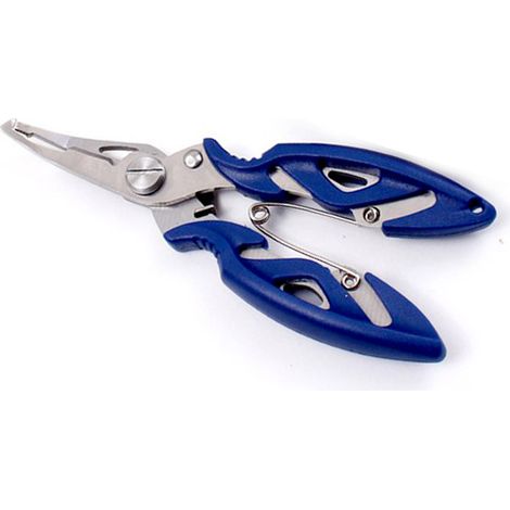 Pliers De Pêche - Acier Inoxydable Avec Revêtement Téflon - Coupe-Ligne En Carbure De Tungstène - Pour Anneaux Séparables Et Crimping - 1 Pièce (1/5)