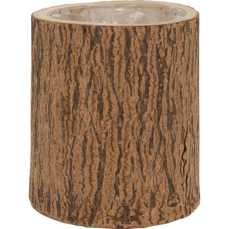 Cache-pot en écorce de paulownia (1/2)