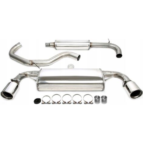 CATBACK Sportauspuffanlage FÜR VW GOLF 7 2009 BIS 2013 (1/2)