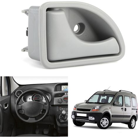 Poignée de porte intérieure, avant gauche (côté conducteur) Chrome convient pour Remplacement pour Kangoo, Twingo 8200247802 poignée siège twingo 1 poignée siège twingo 1 (1/5)