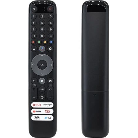 Télécommande vocale pour TCL QLED Smart Google TV, RC833, GUB1, 50, 55, 65, 75C645, P745, C745, C845, 43LC645