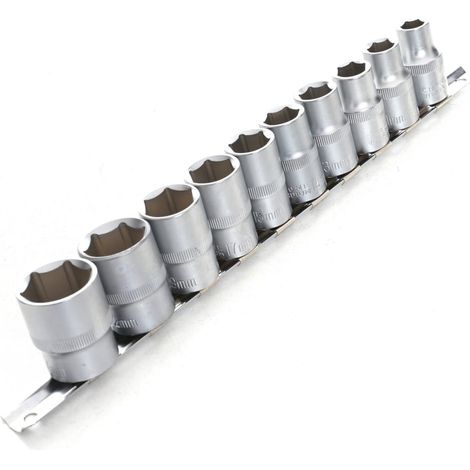 Juego de 10 vasos de 1/2" KD10226
