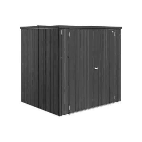 Biohort Armadio Attrezzi 190 Large Grigio Scuro 192x155x184 cm