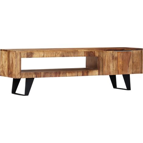 TV-Schrank 140×30×40 cm Massivholz Akazie