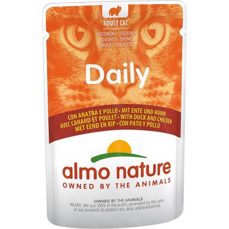 Almo Nature  Diario  Sobre de 70 g - Pato Pollo 70 g