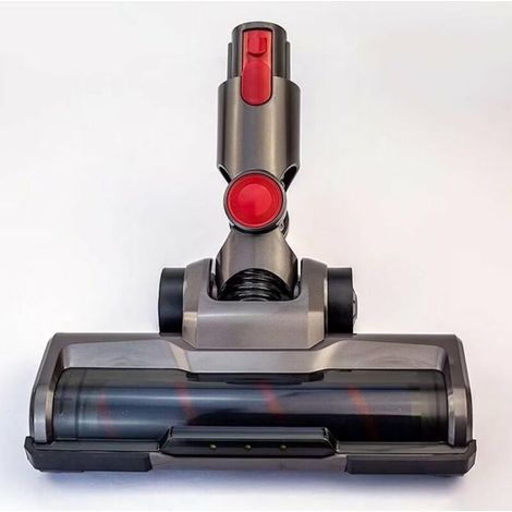 Brosse Rotative Motorisée Électrique Turbo compatible pour Dyson V7 DC58 DC62 DC74 V7 V8 V10 Dégagement Rapide avec Rouleau Poils Durs pour Parquet avec Lumière LED Automatique (1/5)