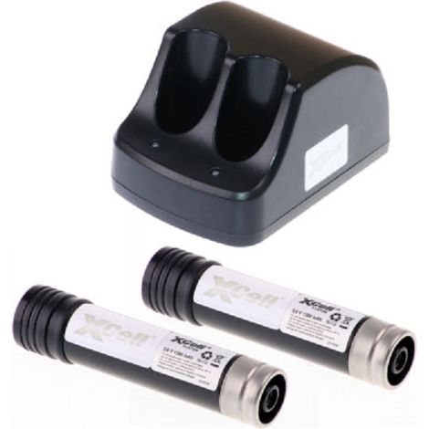 Ladegerät für Black & Decker VersaPak VP100 inkl. 2 Akku 2100mAh (1/5)