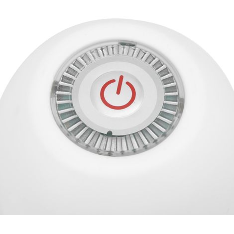 Tragbarer LED-Wasserspender mit USB-Aufladung und Licht für Flaschenwasser, geeignet für Zuhause und Büro (Weiß) (1/5)