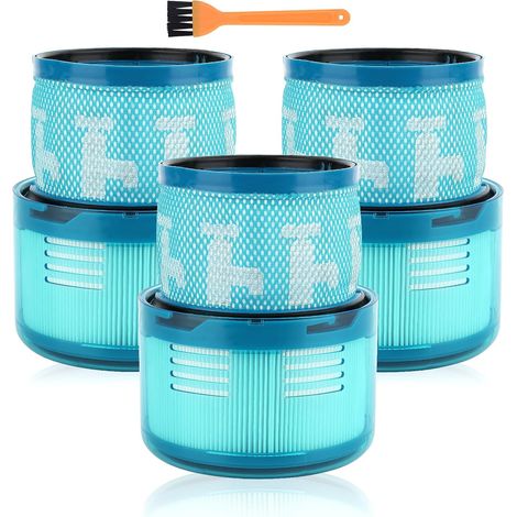 (3 pièces) Gen5 Outsize Filtres HEPA de remplacement pour les aspirateurs sans fil Dyson Gen5Detect, Gen5 Detect Absolute SV23, Gen5 Outsize, Gen5 Outsize Absolute SV24 Gen5 Detection Fluffy (1/5)