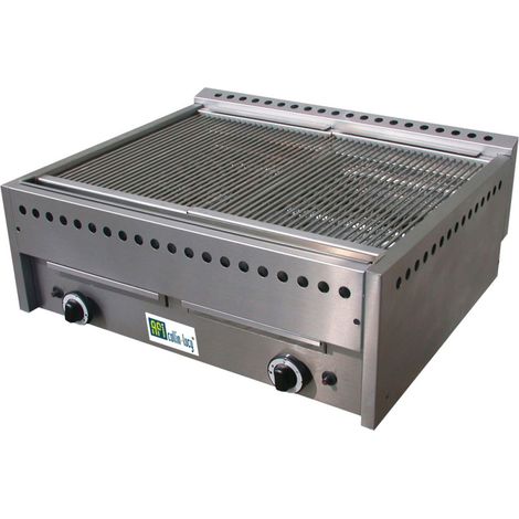 Grill gaz avec pierres de lave - 2 zones - AFI COLLIN-LUCY