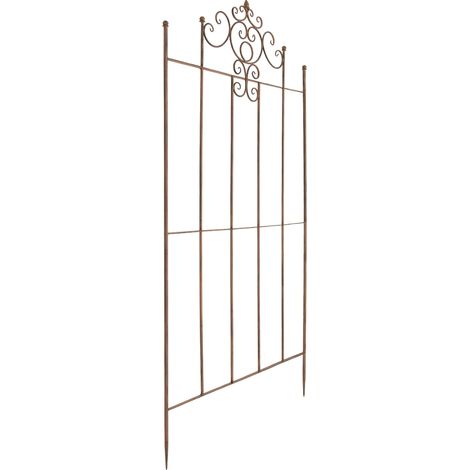 Traliccio Paula 170 x 86 cm antico marrone