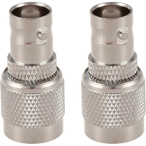 Câble adaptateur RF coaxial avec 2 connecteurs TNC mâle vers BNC femelle (1/5)