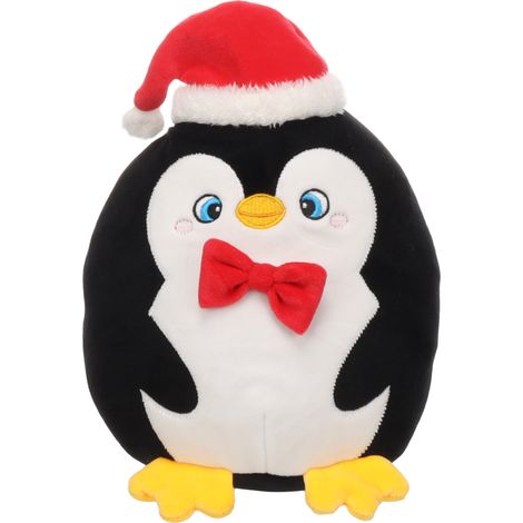 Pingouin Bollo Noel Noir 25 cm H Jouet pour chien - Flamingo (1/4)