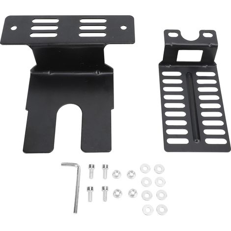 Motorhalterung für Grills, universelle Halterung aus porösem Edelstahl für elektrisches Zubehör. (1/5)