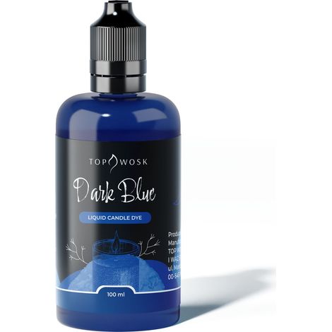Tinte líquido azul oscuro para velas, 100 ml (1/5)