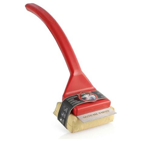 Tête de grattoir remplaçable pour barbecue. sans poils - Outil de nettoyage durable et unique pour grilles en fonte ou en acier inoxydable. nettoyant pour barbecue (1/4)