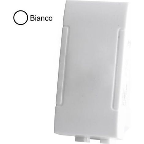 Falso polo art compatibile con bticino livinglight n4950 bianco - 40000b