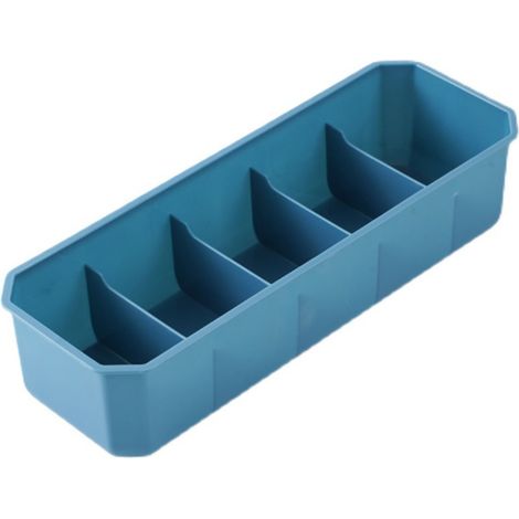 Boîte de Rangement - Sans Marque - Modèle 27,5cm - Plastique Écologique Empilable pour Sous-vêtements et Chaussettes Organiseur Tiroir (1/5)