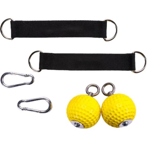 Lot de 2 ballons de traction antidérapants pour l'entraînement musculaire des avant-bras. (1/5)
