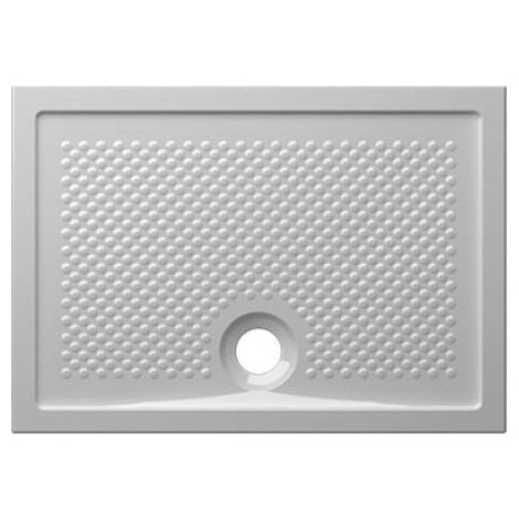 Piatto doccia 70x100 Ceramica H6,5 Globo Docciaviva bianco lucido