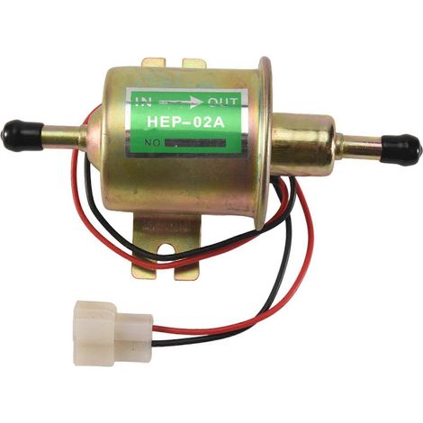 Pompe à carburant universelle 12 V HEP-02A, pompe électrique à essence basse pression pour pétrole brut (1/5)