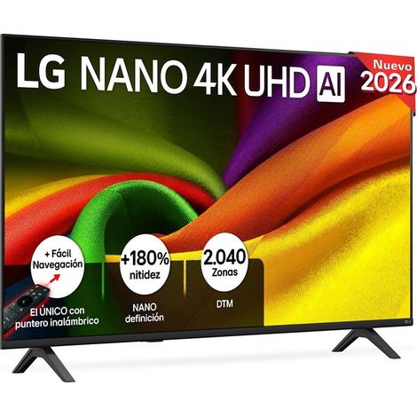LG LED TV 126 cm (50") LG 50NU900B6LA Nano 4K UHD, Smart TV, AI, NU90 Gris oscuro / Negro (1/5)
