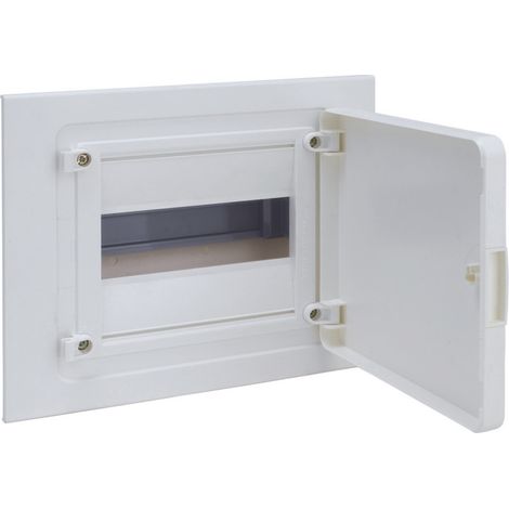 Coffret encastré 8 Modules porte opaque HAGER VF108PR